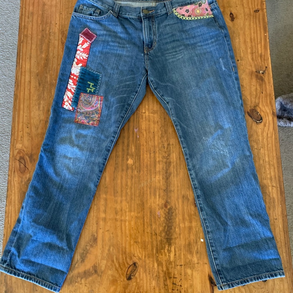 CabiJeans Patch Work Jeans
